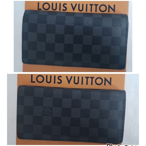 Auth Louis Vuitton Damier Graphite Portefeuille Brazza Wallet - Picture 6 of 9